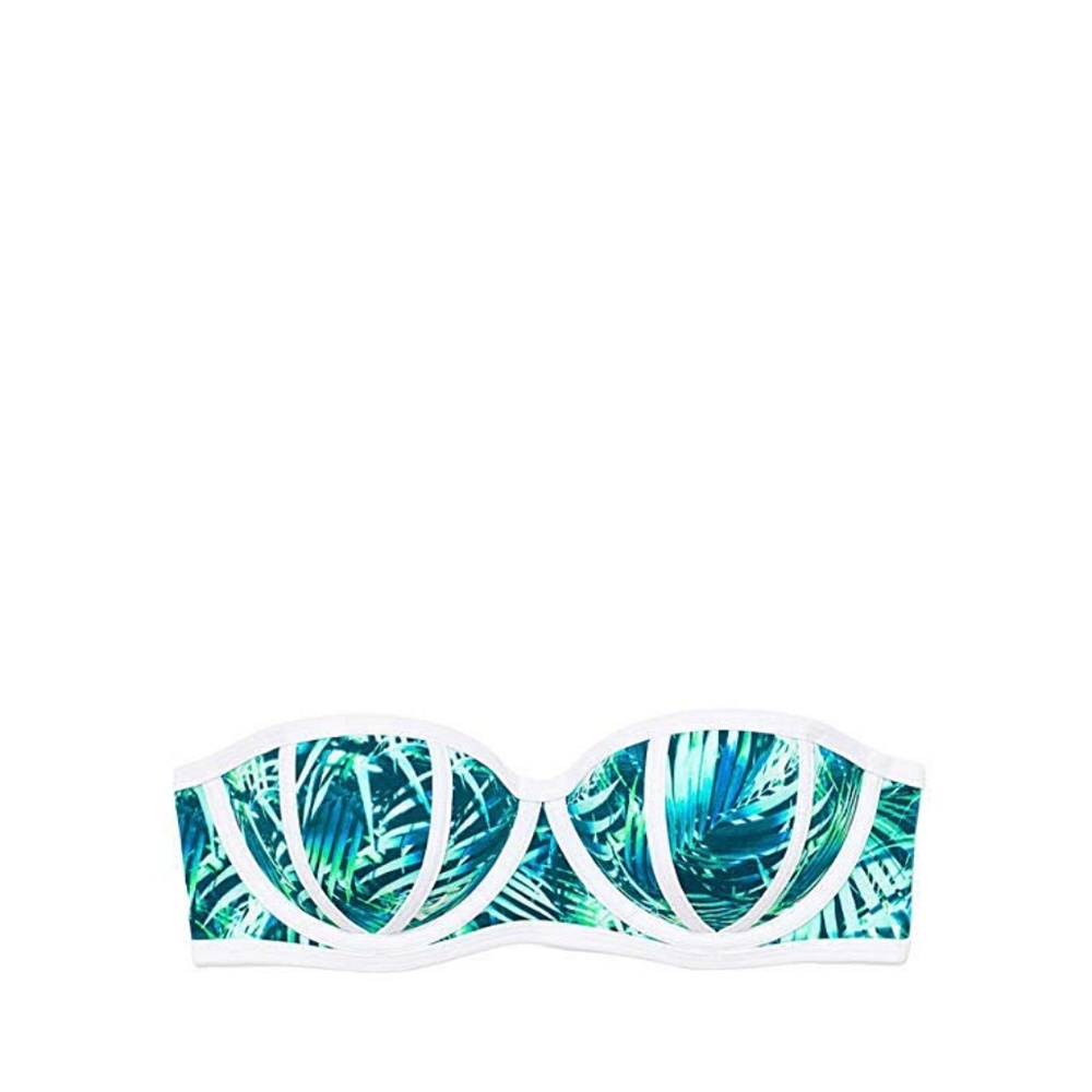 Victoria's Secret Pink Push-Up Bandeau Swim Top